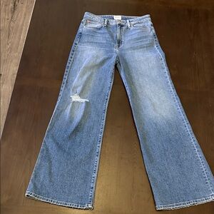 Hudson Heidi High-Rise Wide Leg Denim